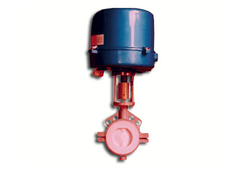 ZDRWF4型电子式电动聚四氟乙烯衬里蝶阀